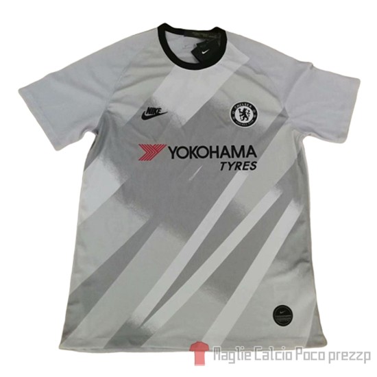 Thailandia Maglia Chelsea Portiere 2019/2020 Grigio - Clicca l'immagine per chiudere